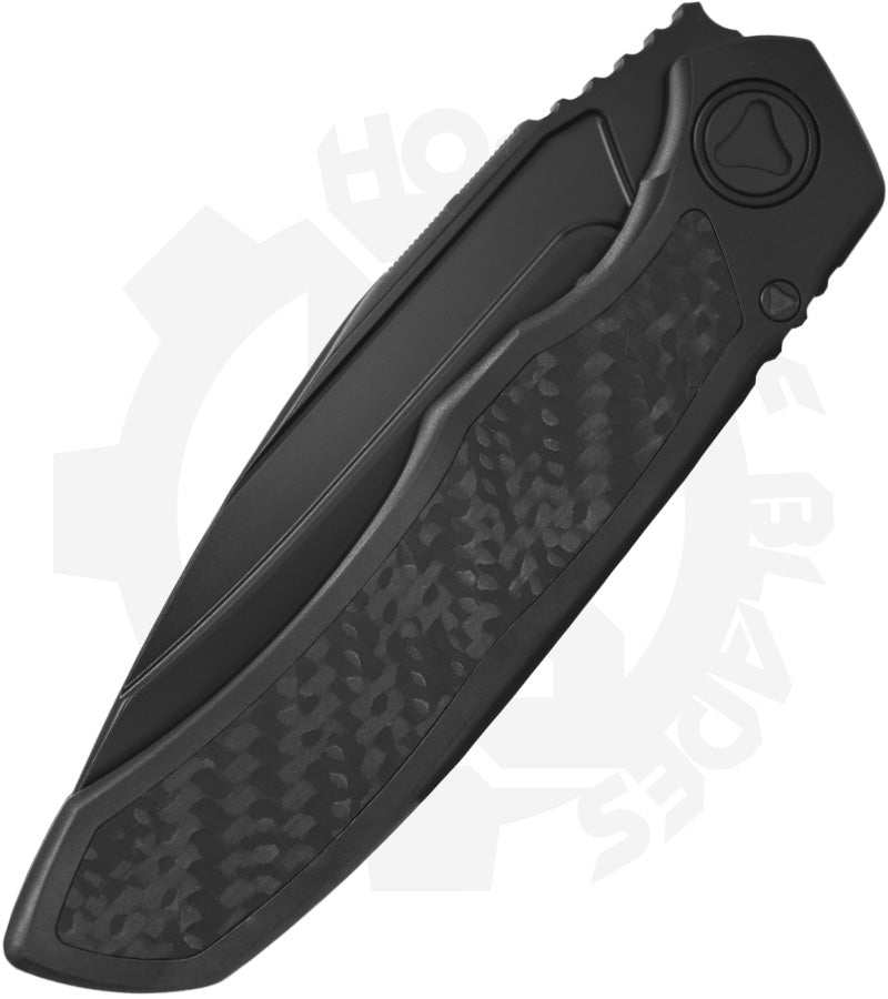 Microtech Anax 190C-1DLCTCFITI - Drop Point, DLC