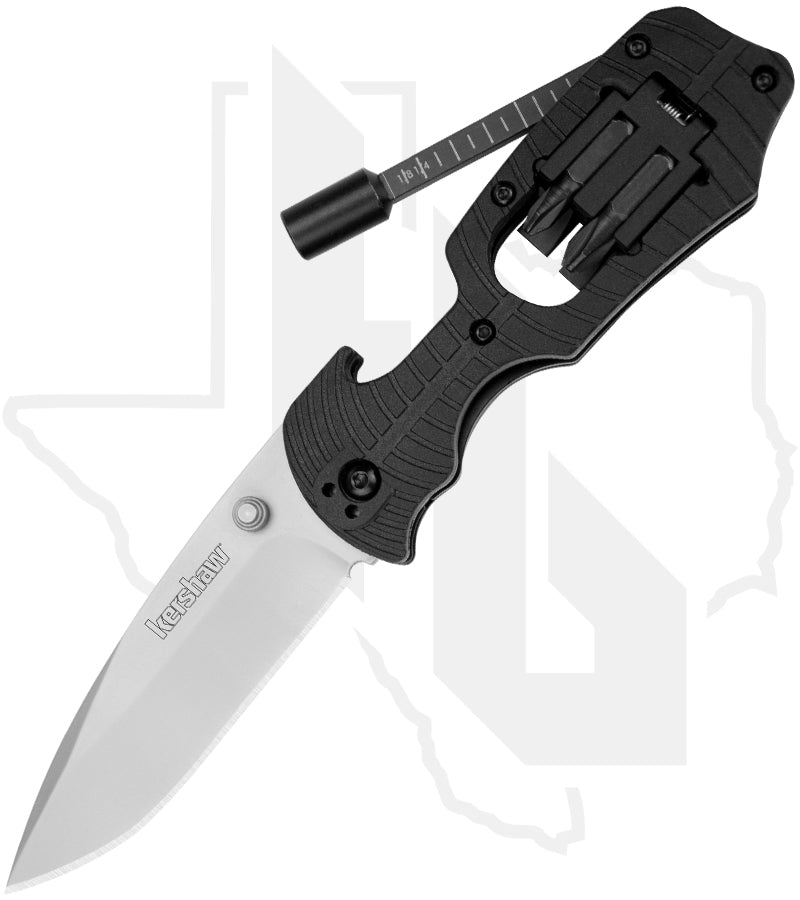 Kershaw Select Fire Grant & Gavin Hawk 1920 - Black GFN, Bead Blasted
