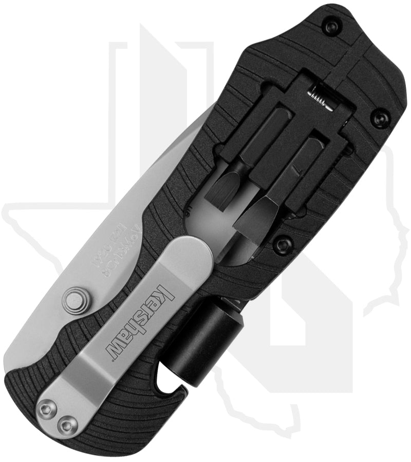 Kershaw Select Fire Grant & Gavin Hawk 1920 - Black GFN, Bead Blasted