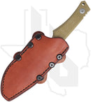 Tactile Knife Co. Osprey 20-OL-MC01-RMGR - Green Micarta