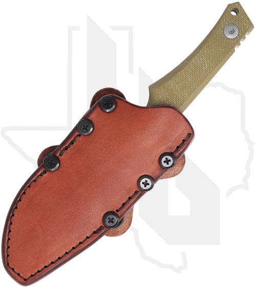 Tactile Knife Co. Osprey 20-OL-MC01-RMGR - Green Micarta