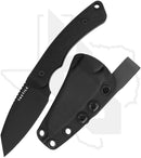 Tactile Knife Co. Redhawk 20-RK-MCBC-RMBL - Black Micarta, Black Cerakote