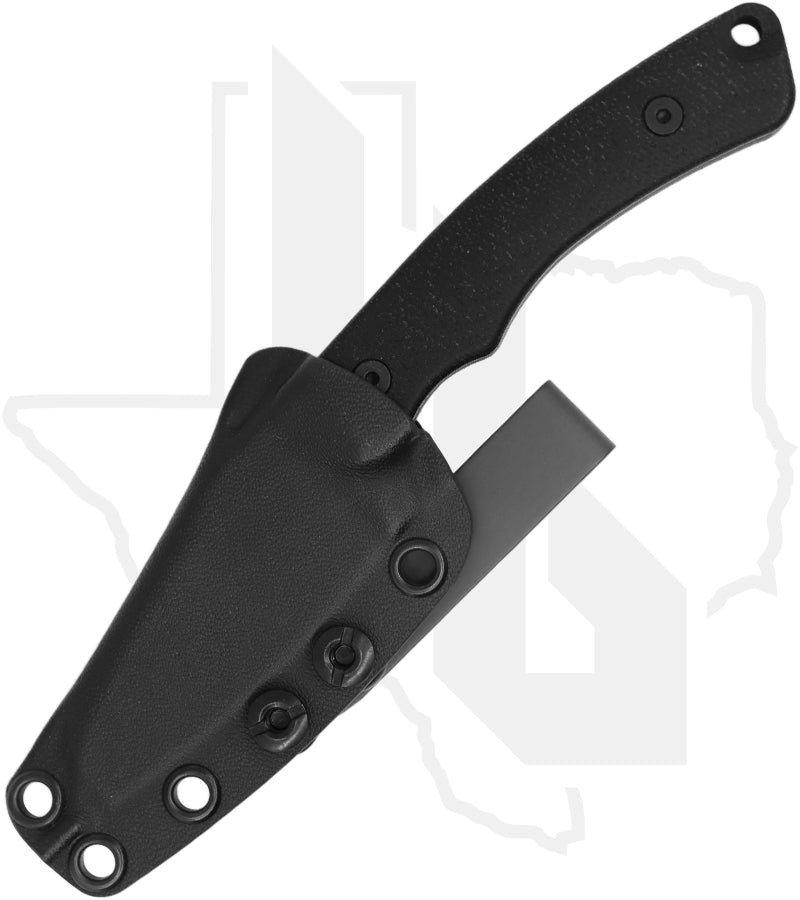 Tactile Knife Co. Redhawk 20-RK-MCBC-RMBL - Black Micarta, Black Cerakote