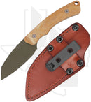 Tactile Knife Co. Redhawk 20-RL-MCSG-RMNA - Natural Micarta, Green Cerakote