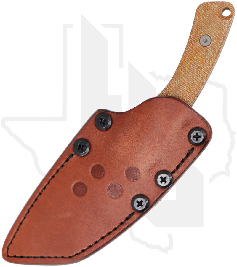 Tactile Knife Co. Redhawk 20-RL-MCSG-RMNA - Natural Micarta, Green Cerakote