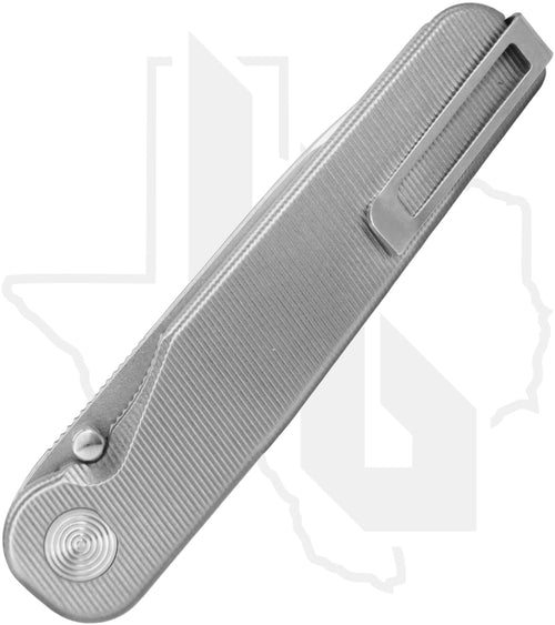 Tactile Knife Co. Rockwall Thumbstud 20-RT-MC01-TT01 - Titanium, Drop Point
