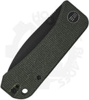 WE Banter 2004J - Green, Micarta