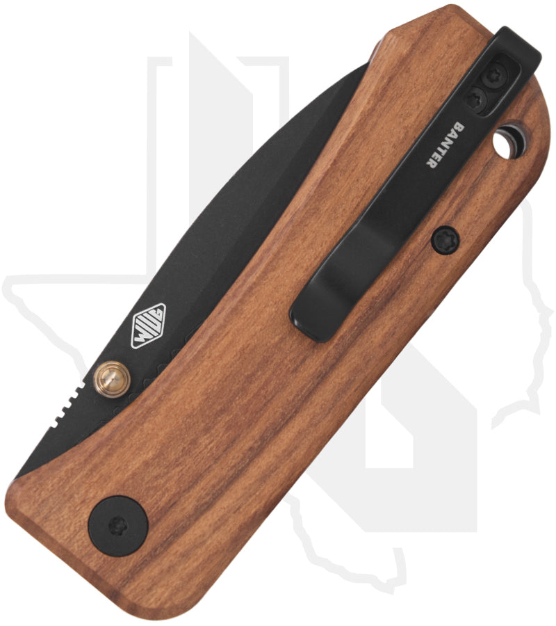 WE Banter 2004K - Guibourtia Wood, Black Stonewashed