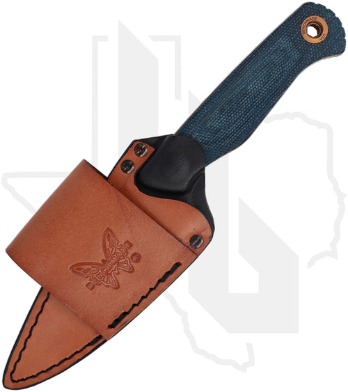 Benchmade Blue Class Dacian 203-04 - Blue Denim Micarta, Stonewash