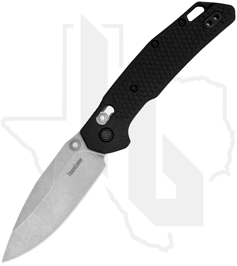 Kershaw Heist 2037 - Black GFN, Stonewashed