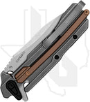 Kershaw Frontrunner 2039 - Stainless Steel, Black G-10, Stonewashed
