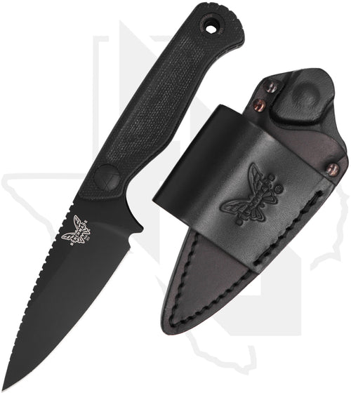 Benchmade Blue Class Dacian 203BK-02 - Black Micarta, Black Cerakote