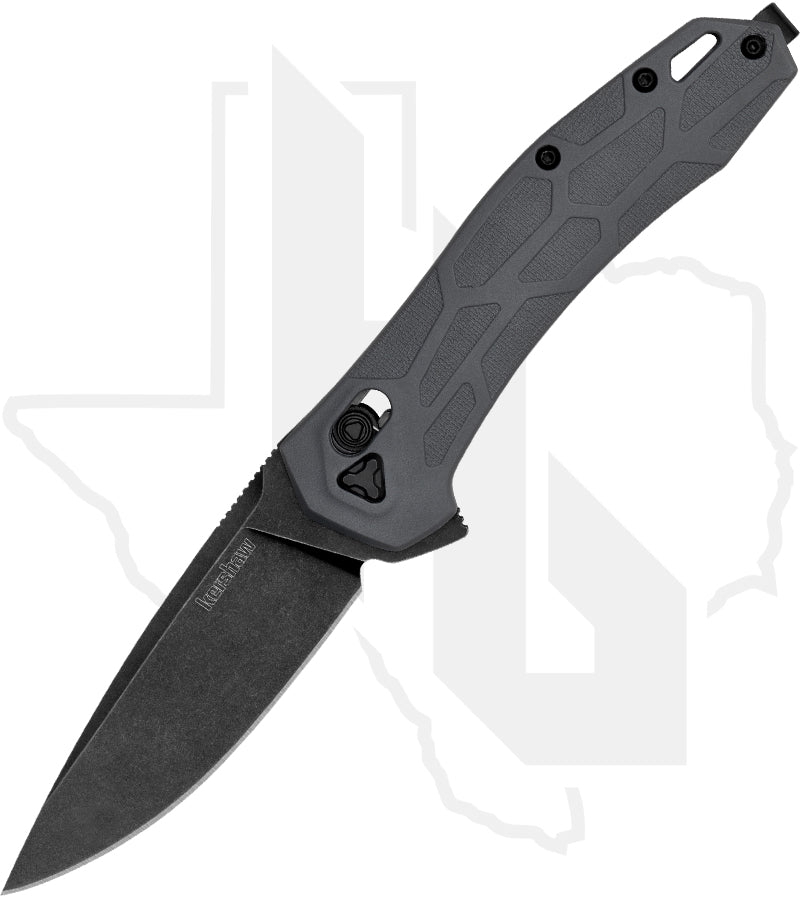 Kershaw Covalent 2042 - Gray GFN, Blackwashed