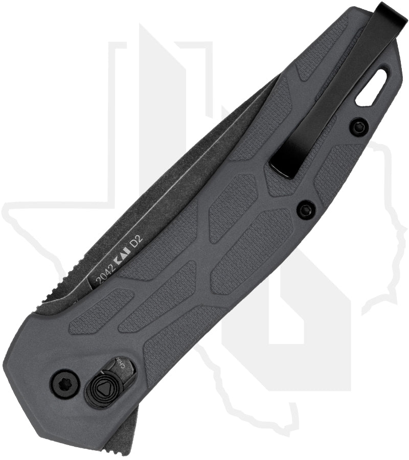 Kershaw Covalent 2042 - Gray GFN, Blackwashed