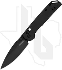 Kershaw Mini Iridium 2051BLK - Black, Aluminum