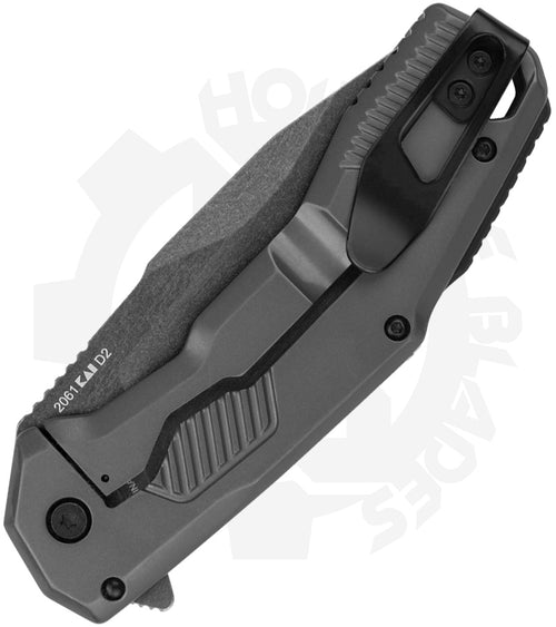 Kershaw Cannonball 2061 - Gray, Blackwash