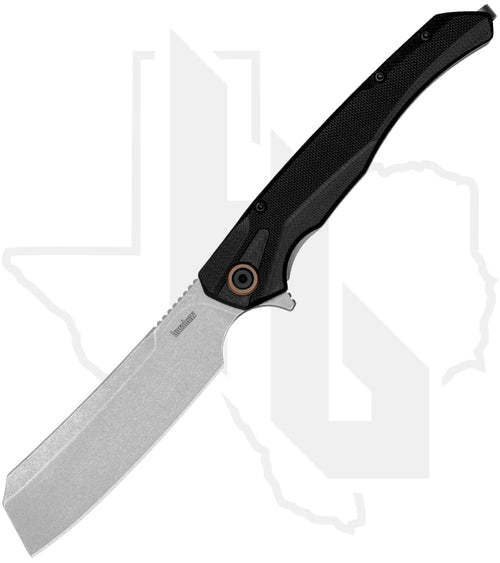 Kershaw Strata Cleaver 2078 - Black G-10, Stainless Steel, Stonewashed