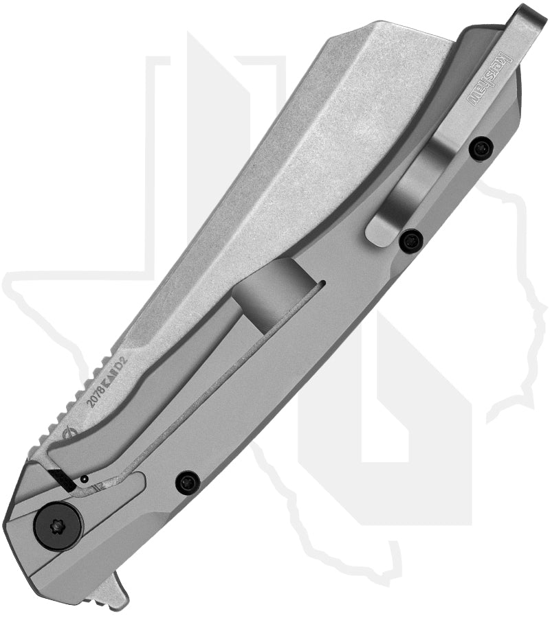 Kershaw Strata Cleaver 2078 - Black G-10, Stainless Steel, Stonewashed