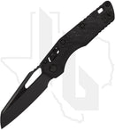 Microtech MSI 210-1DLCTFLCFS - Single Edge, DLC, Fluted Carbon Fiber