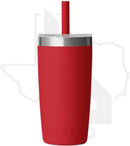 YETI 10oz Jr Tumbler w/ Silicone Straw Lid 21071506962 - Rescue Red