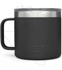 YETI 14oz Mug 21071507362 - Black, Ceramic Lined