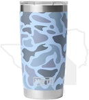 YETI 20oz Tumbler 21071507614 - Blue Camo