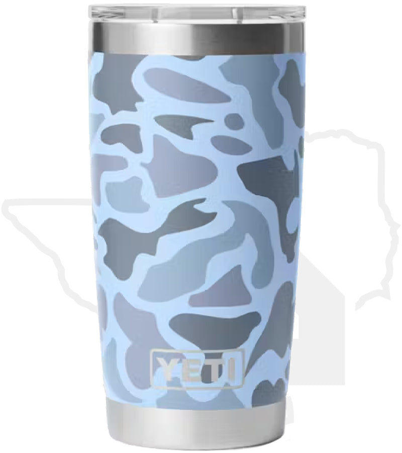 YETI 20oz Tumbler 21071507614 - Blue Camo