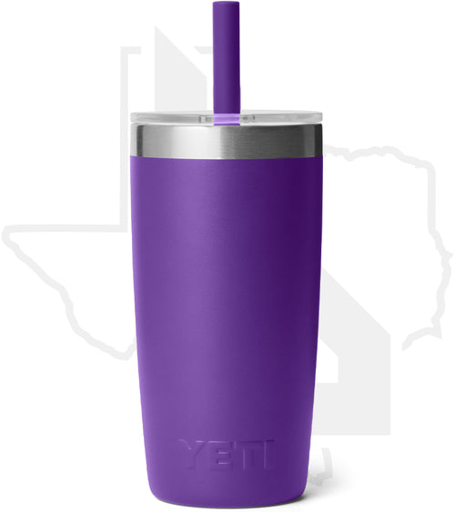YETI 10oz Jr Tumbler w/ Silicone Straw Lid 21071508283 - Pace Purple