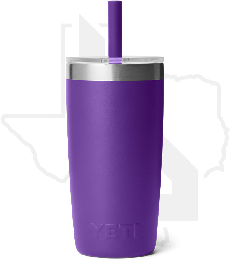 YETI 10oz Jr Tumbler w/ Silicone Straw Lid 21071508283 - Pace Purple
