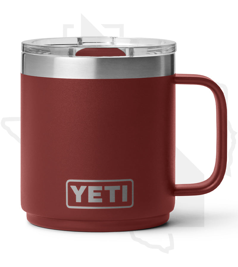 YETI 10oz Mug 21071508342 - Stag Red, Ceramic Lined