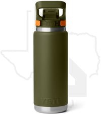 YETI 26oz Chug Bottle 21071508519 - Olive/King Crab Orange
