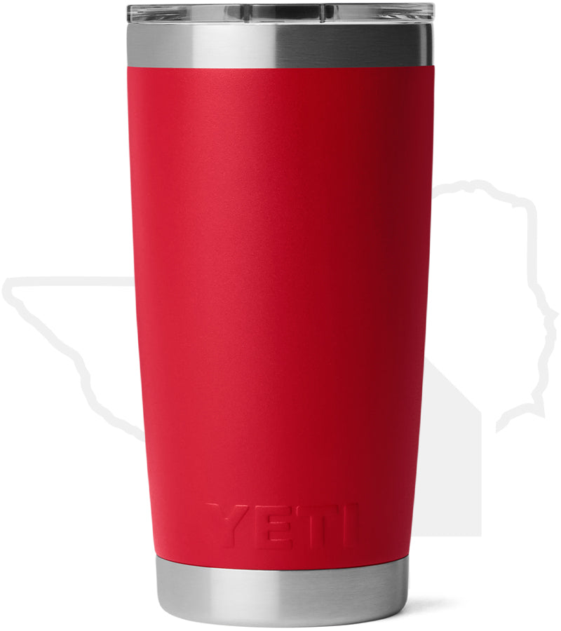 YETI 20oz Tumbler 21071508694 - Red/Badge