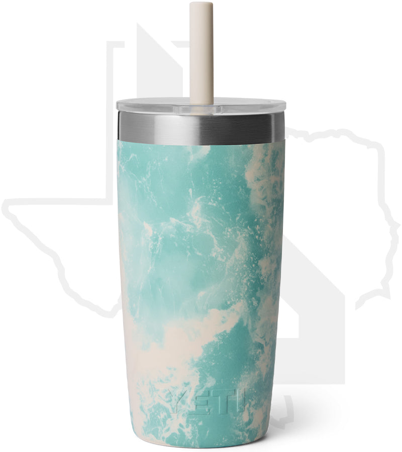 YETI 10oz Jr Tumbler w/ Silicone Straw Lid 21071508697 - Sea View