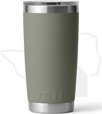 YETI 20oz Tumbler 21071509045 - Pampa Green