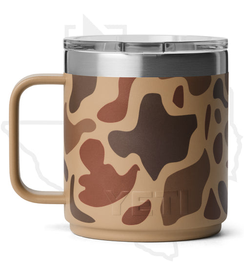YETI 10oz Mug 21071509093 - Wetlands Camo, Ceramic Lined