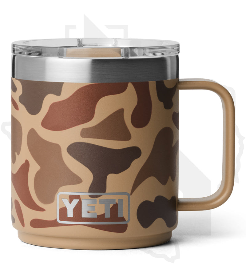 YETI 10oz Mug 21071509093 - Wetlands Camo, Ceramic Lined
