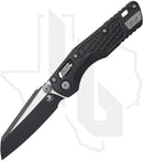 Microtech MSI Mini 210M-1FRCSG-Z13 - Single Edge, Sniper Gray, Frag Pattern Sniper Gray Aluminum