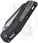 Microtech MSI Mini 210M-1FRCSG-Z13 - Single Edge, Sniper Gray, Frag Pattern Sniper Gray Aluminum