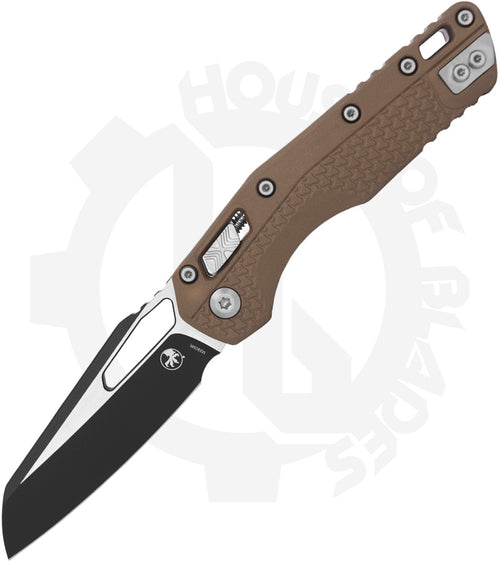 Microtech MSI 210T-1PMDE - Single Edge, Tri-grip, Tan