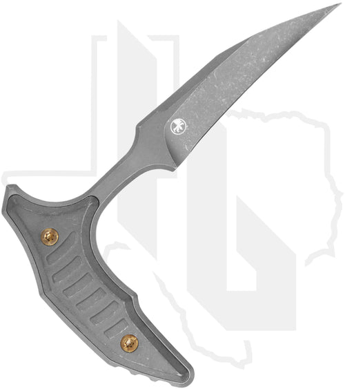 Microtech Marfione Select Bee 218-10APMS1 - Single Edge, Apocalyptic, Apocalyptic Titanium