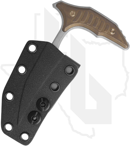 Microtech Marfione Select Bee 218-10APMS2 - Single Edge, Apocalyptic, Antique Bronze Titanium