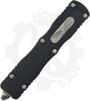 Microtech Dirac 225-10 - Double Edge, Stonewash, Black