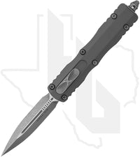 Microtech Dirac 225-10APNC - Double Edge, Apocalyptic, Natural Clear