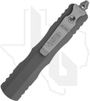 Microtech Dirac 225-10APNC - Double Edge, Apocalyptic, Natural Clear