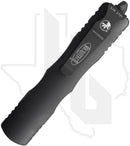 Microtech Dirac Delta 227-1T - Double Edge, Black, Black Aluminum