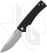 Chaves Knives Liberation 229 229/LDP/BG10/BF - Drop Point, Black G-10