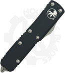 Microtech UTX-85 231-10AP - Single Edge, Apocalyptic, Black