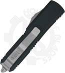 Microtech UTX-85 231-10AP - Single Edge, Apocalyptic, Black