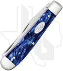 W.R. Case Trapper 23431 - Blue Pearl Kirinite, Smooth (10254 SS)