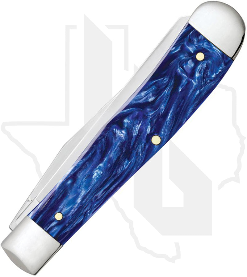 W.R. Case Trapper 23431 - Blue Pearl Kirinite, Smooth (10254 SS)
